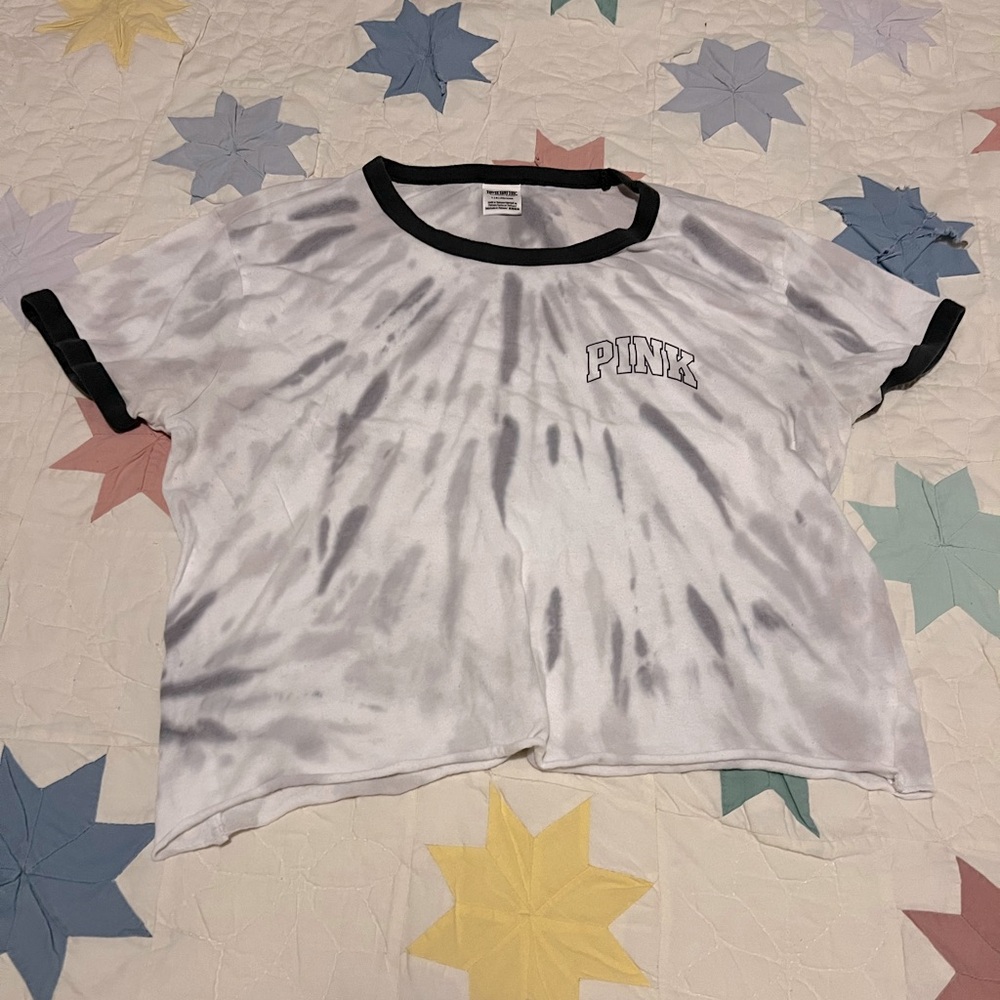 PINK tie dye tee